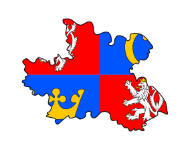 Flag Map Of Hradec Kralove Regionsvg